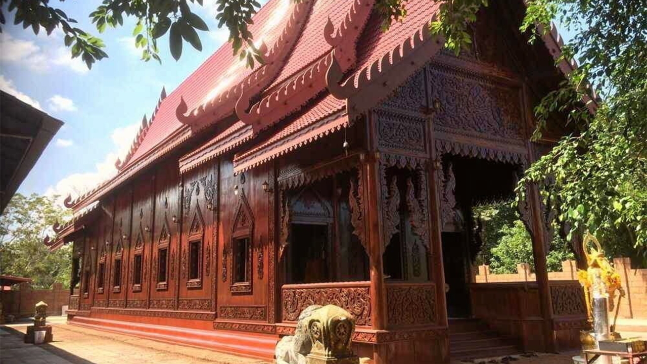 พระอุโบสถ “ไม้ตาล” หนึ่งเดียวในสยาม!