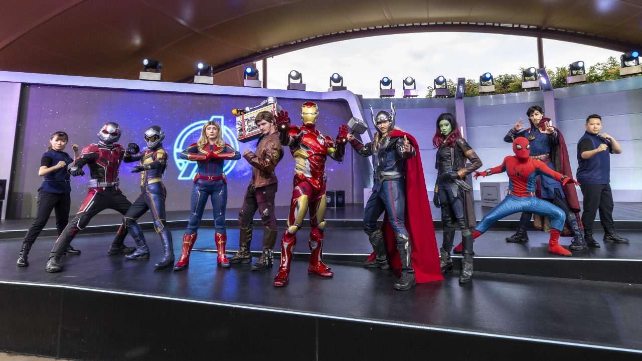 แฟนด้อมมาร์เวล เตรียมกรี๊ด พบกับการแสดงใหม่สุดล้ำที่ฮ่องกงดิสนีย์แลนด์