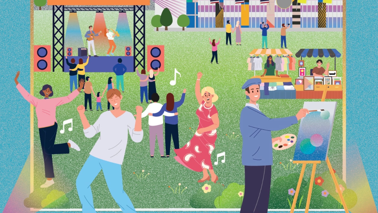 ชวนเที่ยวเทศกาล Colorful Bangkok Expo 2024 รวมพลคนสายศิลป์ กรุงเทพฯ 2567