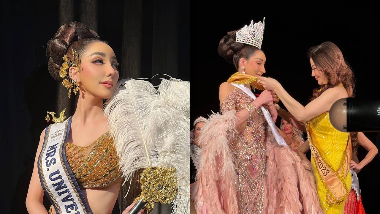 ฮันนี่ ณภัค นางเอกซีรีส์ธรรมะ คว้ามง MRS.CLASSIC UNIVERSE 2024 พร้อมรางวัลชุดประจำชาติ