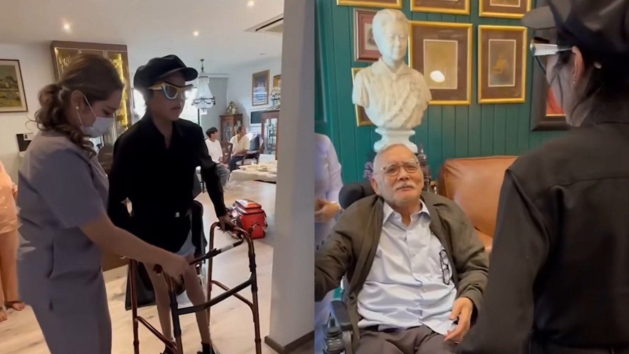 โมเมนต์น่ารัก คุณหญิงบัว ลุกเดินไปอวยพรวันเกิด ท่านมุ้ย ปรมมือชมเก่งมาก